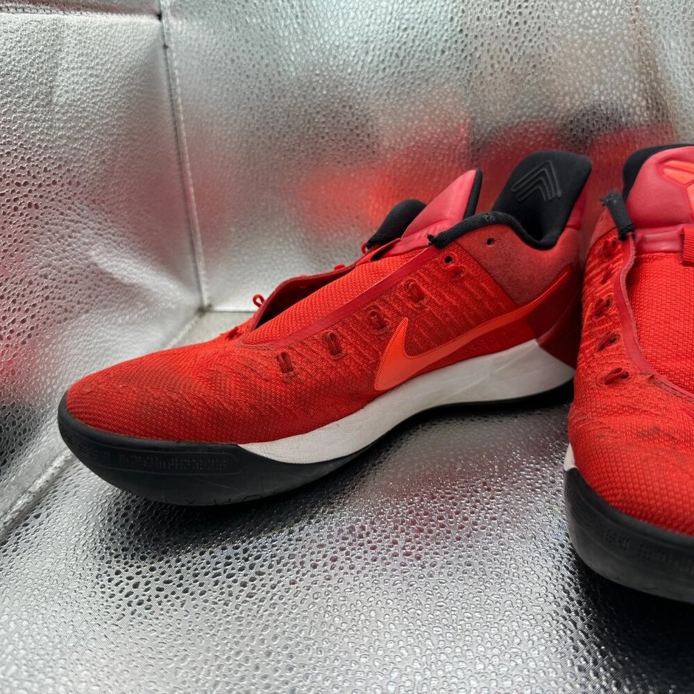 Size 7 Nike Mens Kobe AD University Red Black Logo Basketball Shoes 852425-608 - Picture 5 of 12